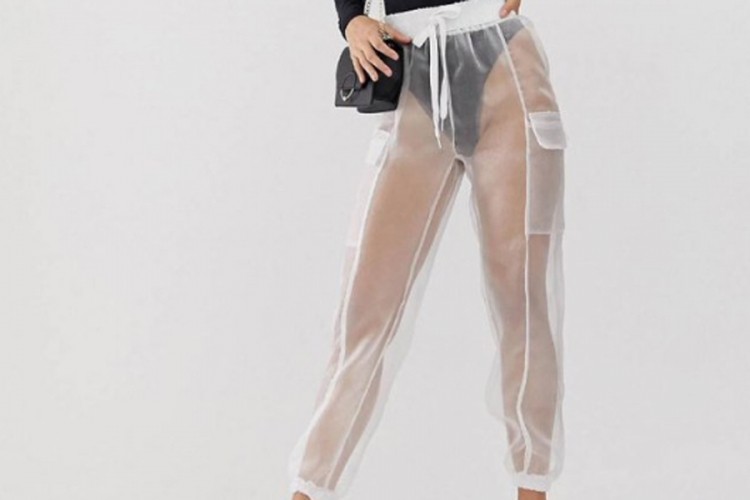 Ridiculous' transparent plastic trousers are back - and fashion