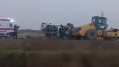 Kombi udario u radni valjak