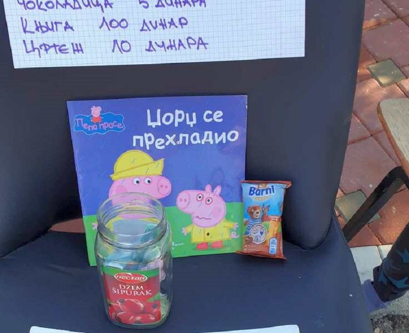 Petar Pešić, humanitarna akcija