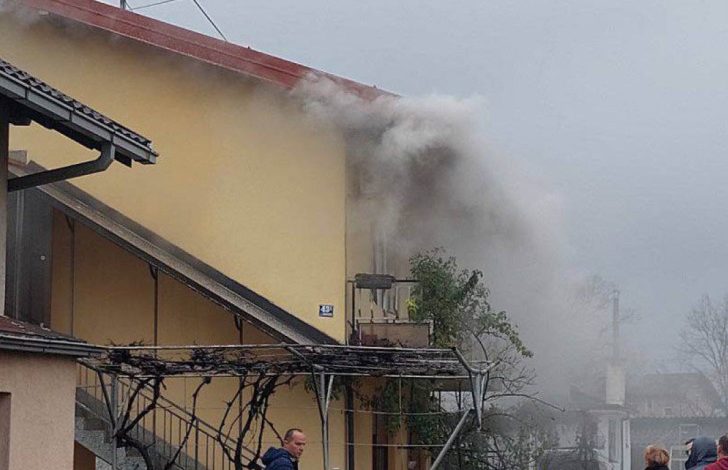Požar na kući u Banjaluci